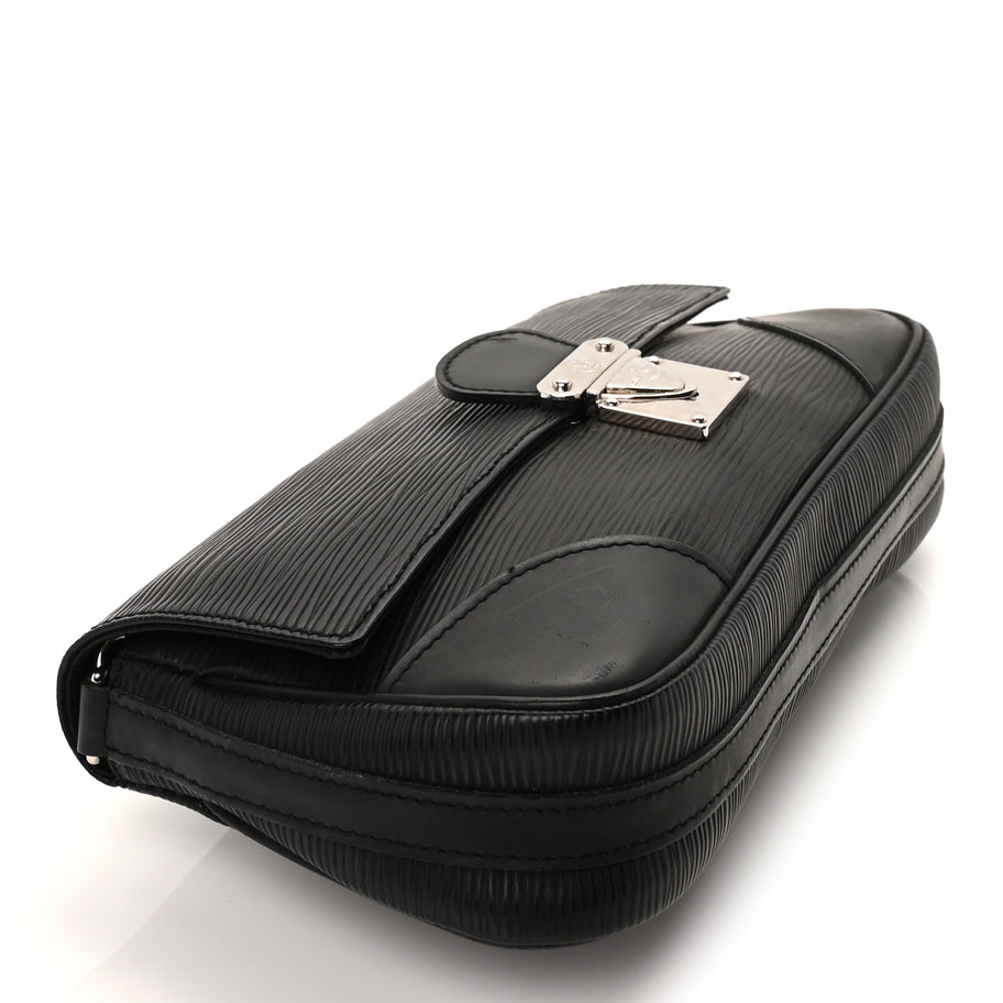 Louis Vuitton Epi Segur Pochette  Black Image 7