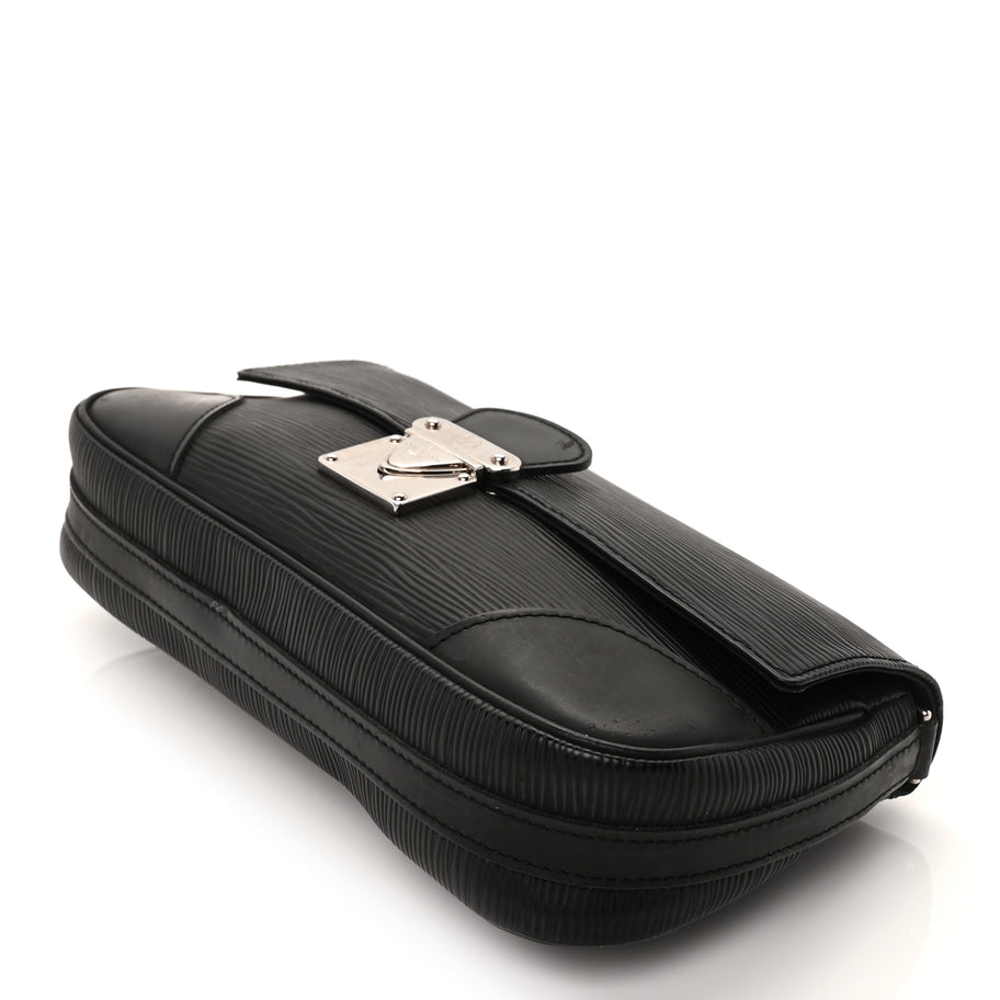 Louis Vuitton Epi Segur Pochette  Black Image 8