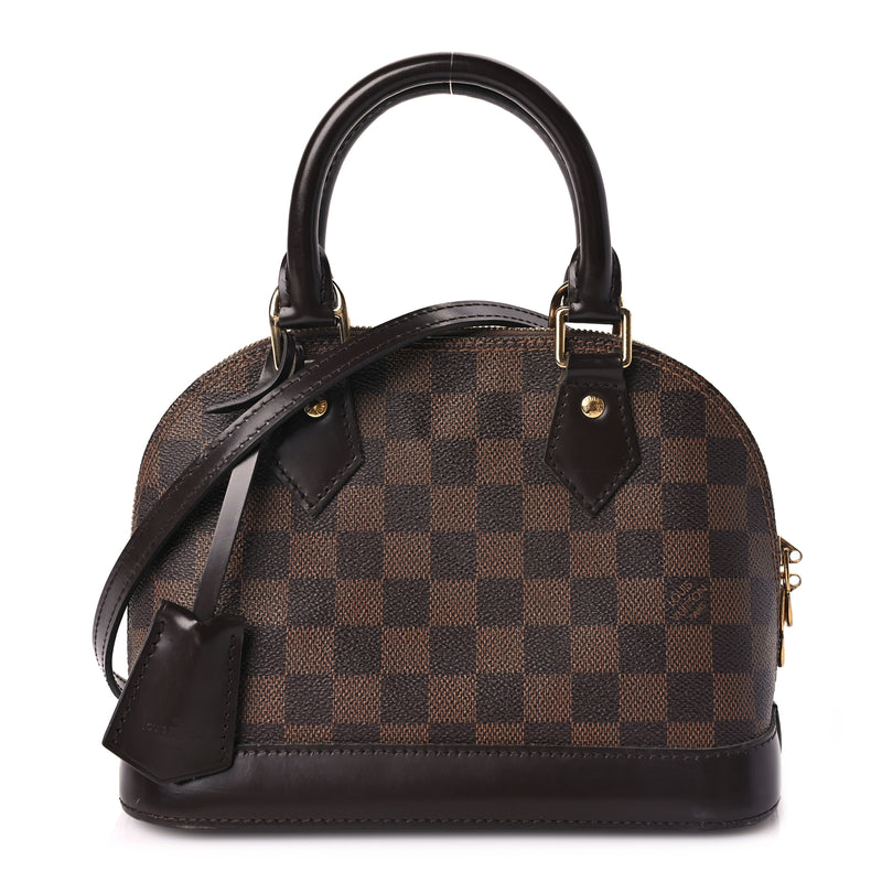  Louis Vuitton Damier Ebene Alma BB