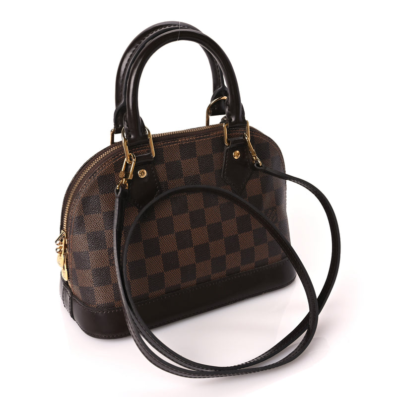  Louis Vuitton Damier Ebene Alma BB