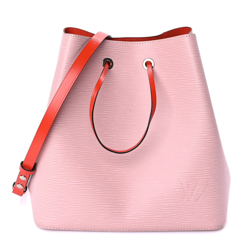 Louis Vuitton Epi NeoNoe BB Rose Ballerine