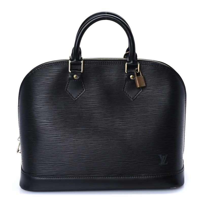  Louis Vuitton Epi Alma PM Black