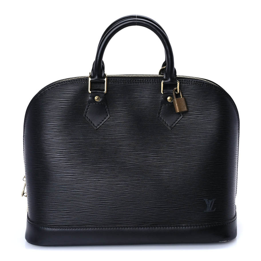 Louis Vuitton Epi Alma PM Black Image 1