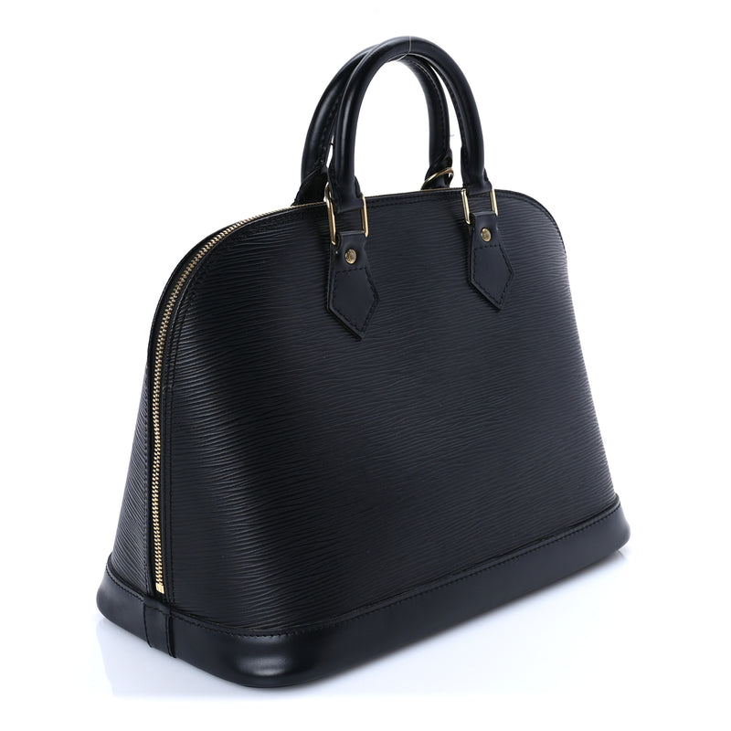  Louis Vuitton Epi Alma PM Black