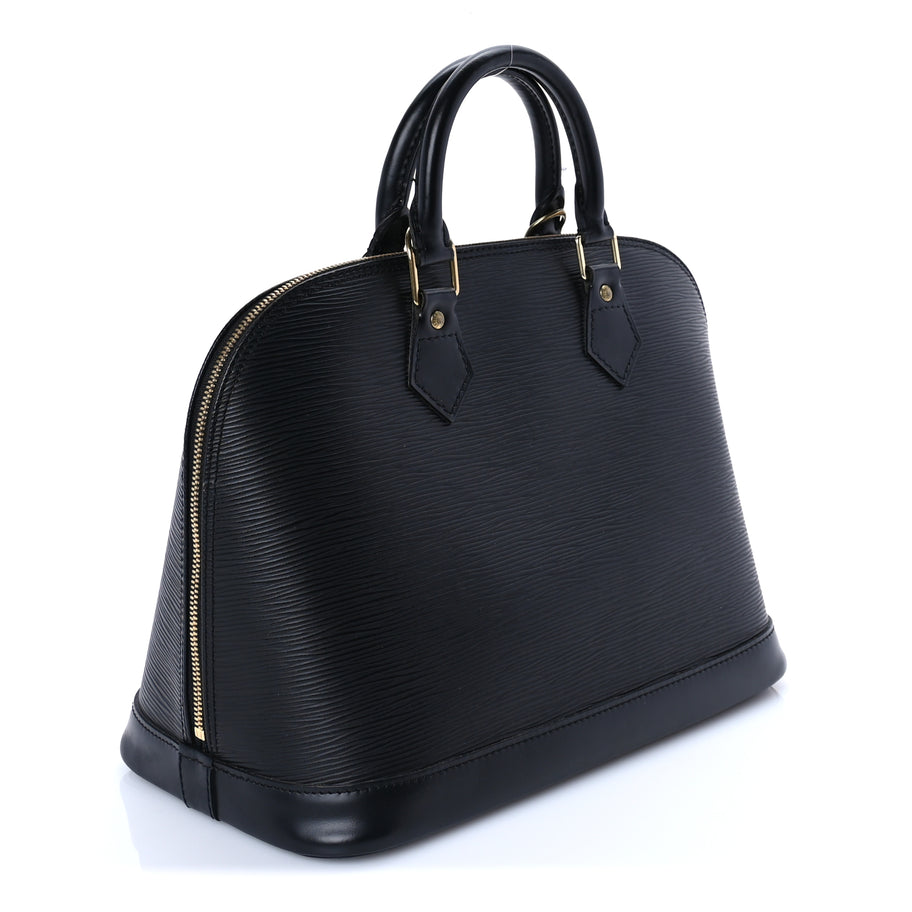 Louis Vuitton Epi Alma PM Black Image 2