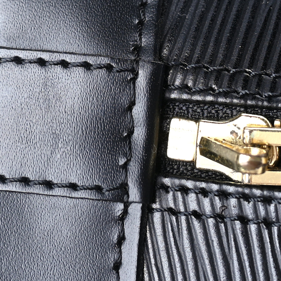 Louis Vuitton Epi Alma PM Black Image 5