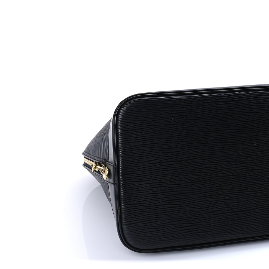 Louis Vuitton Epi Alma PM Black Image 7