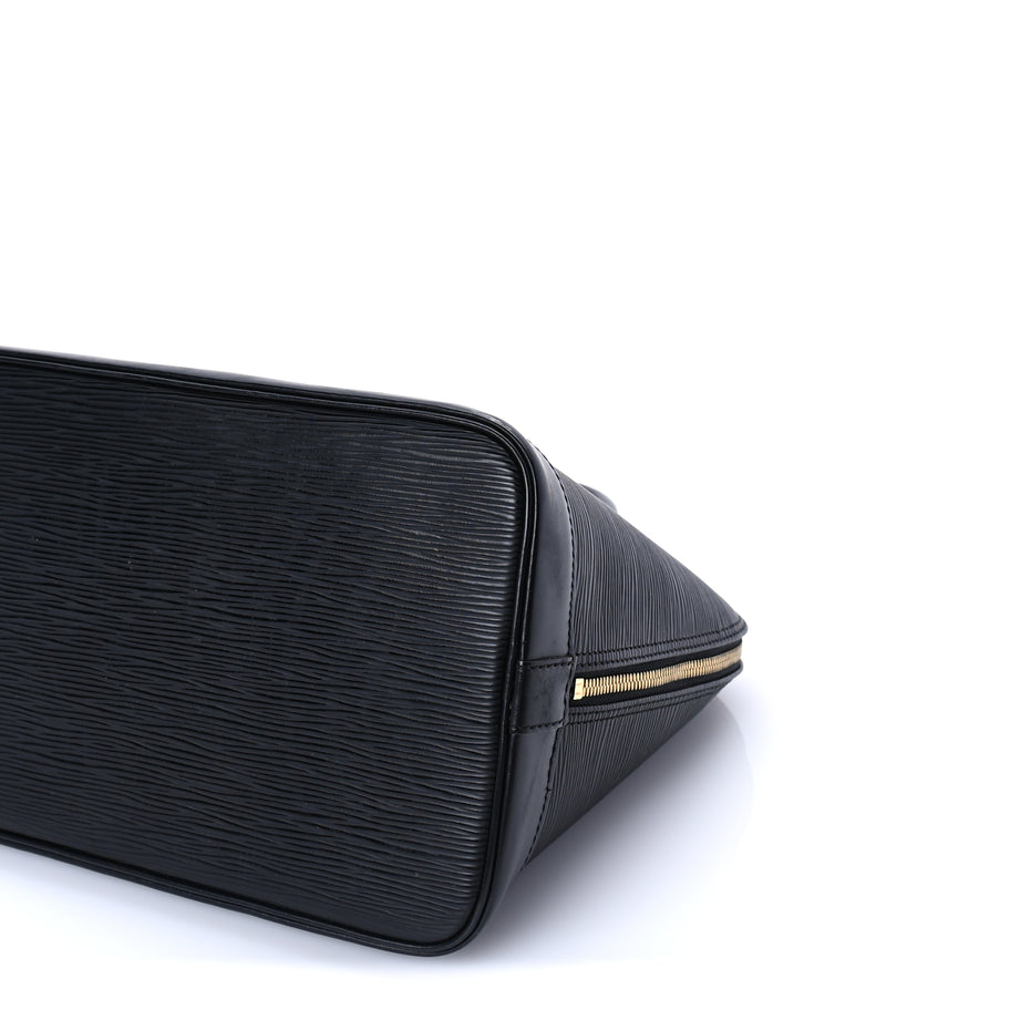 Louis Vuitton Epi Alma PM Black Image 8