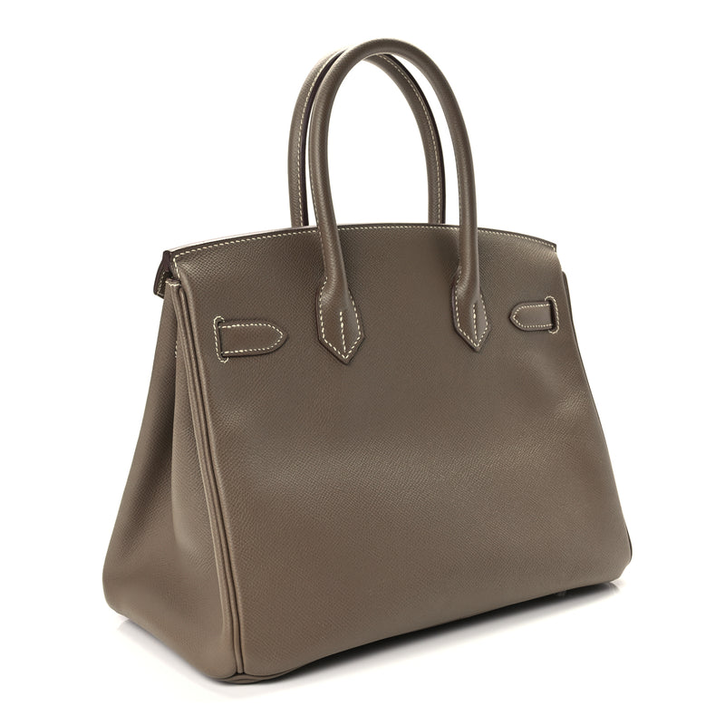  Hermes Epsom Birkin 30 Etoupe Etoupe
