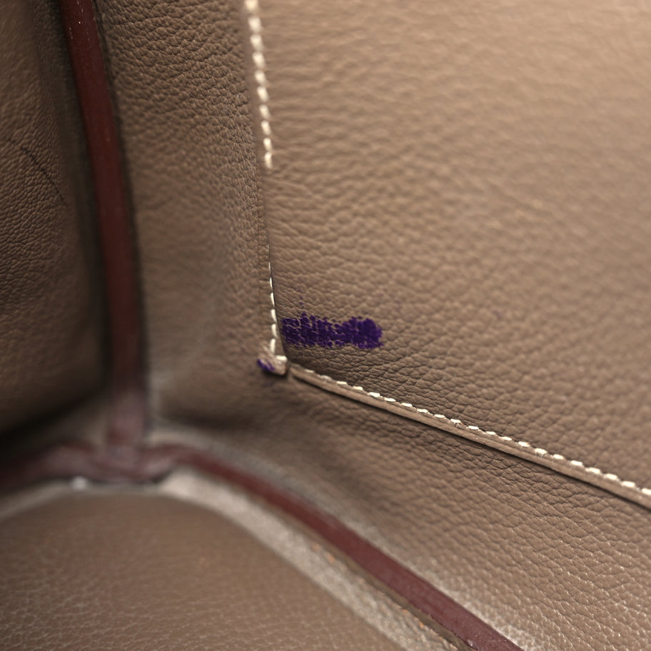 Hermes Epsom Birkin 30 Etoupe Image 12