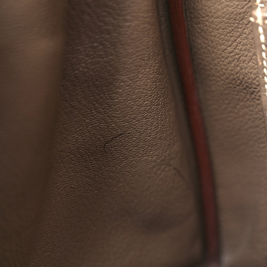 Hermes Epsom Birkin 30 Etoupe Image 13