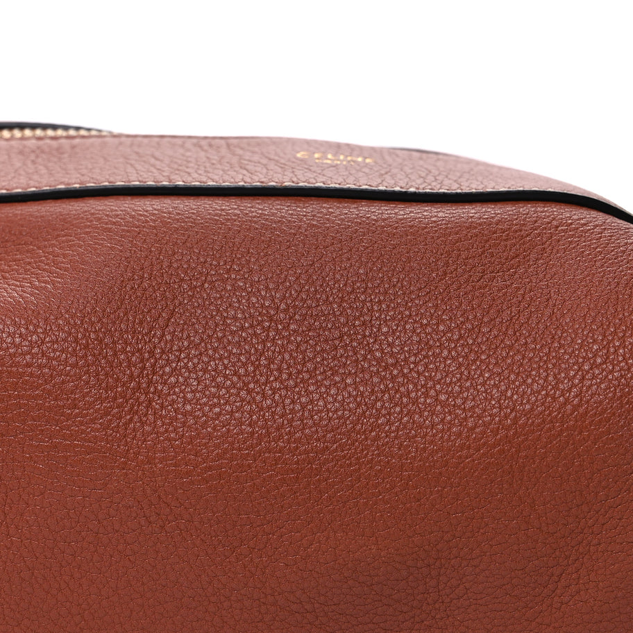 Celine Supple Calfskin Medium Romy Shoulder Bag Tan Image 7