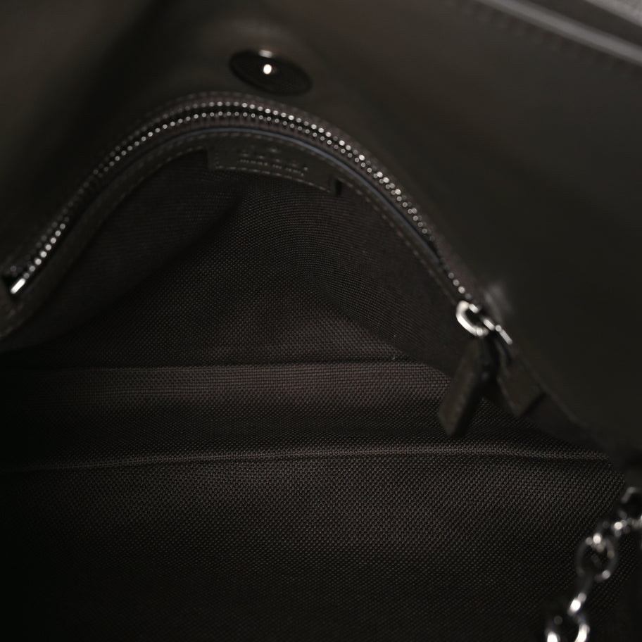 Gucci Sakai Be Green Calfskin Diagonal Stitched Small Blondie Tote Craclet Brown Craclet Brown Image 4