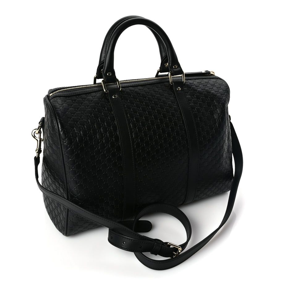 Gucci Microguccissima Medium Joy Boston Black Image 2