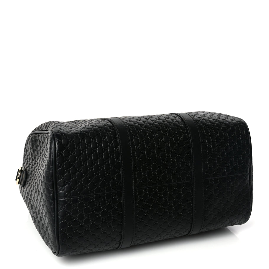 Gucci Microguccissima Medium Joy Boston Black Image 3