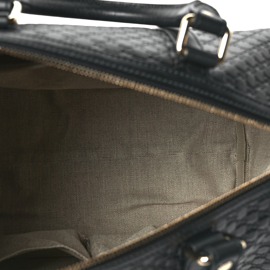 Gucci Microguccissima Medium Joy Boston Black Image 4