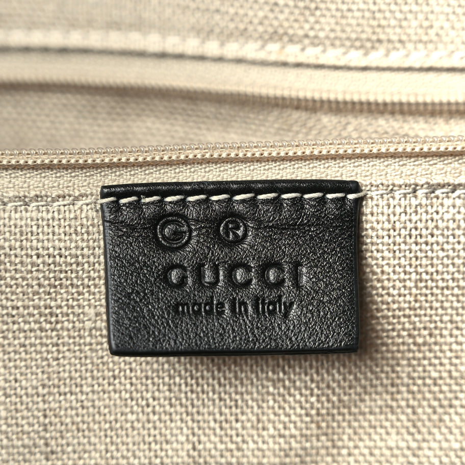 Gucci Microguccissima Medium Joy Boston Black Image 6