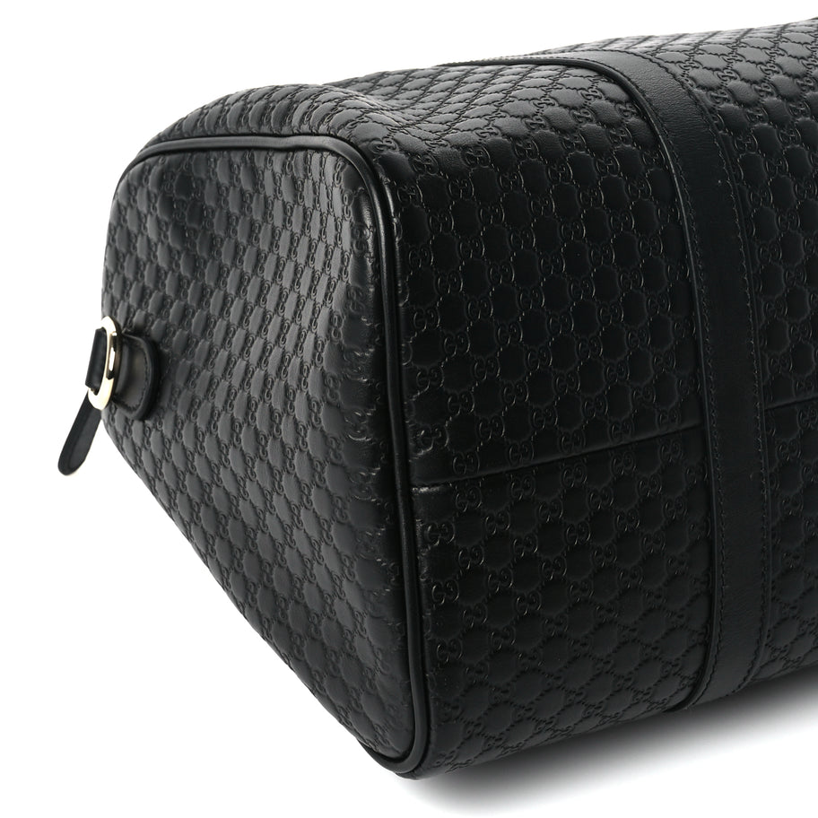 Gucci Microguccissima Medium Joy Boston Black Image 8