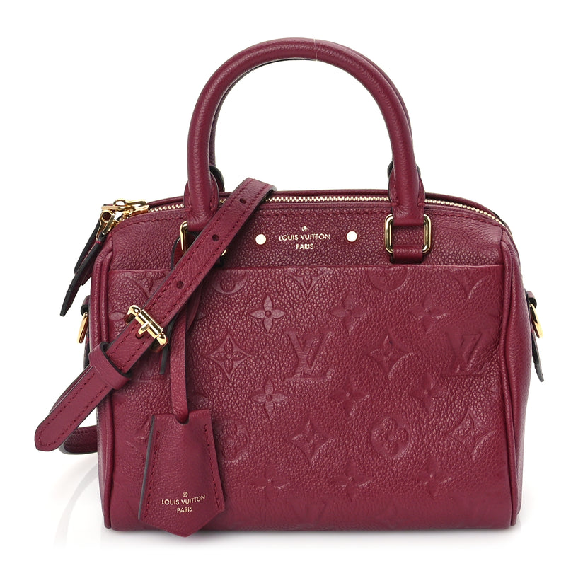  Louis Vuitton Empreinte Speedy Bandouliere 20 NM Raisin