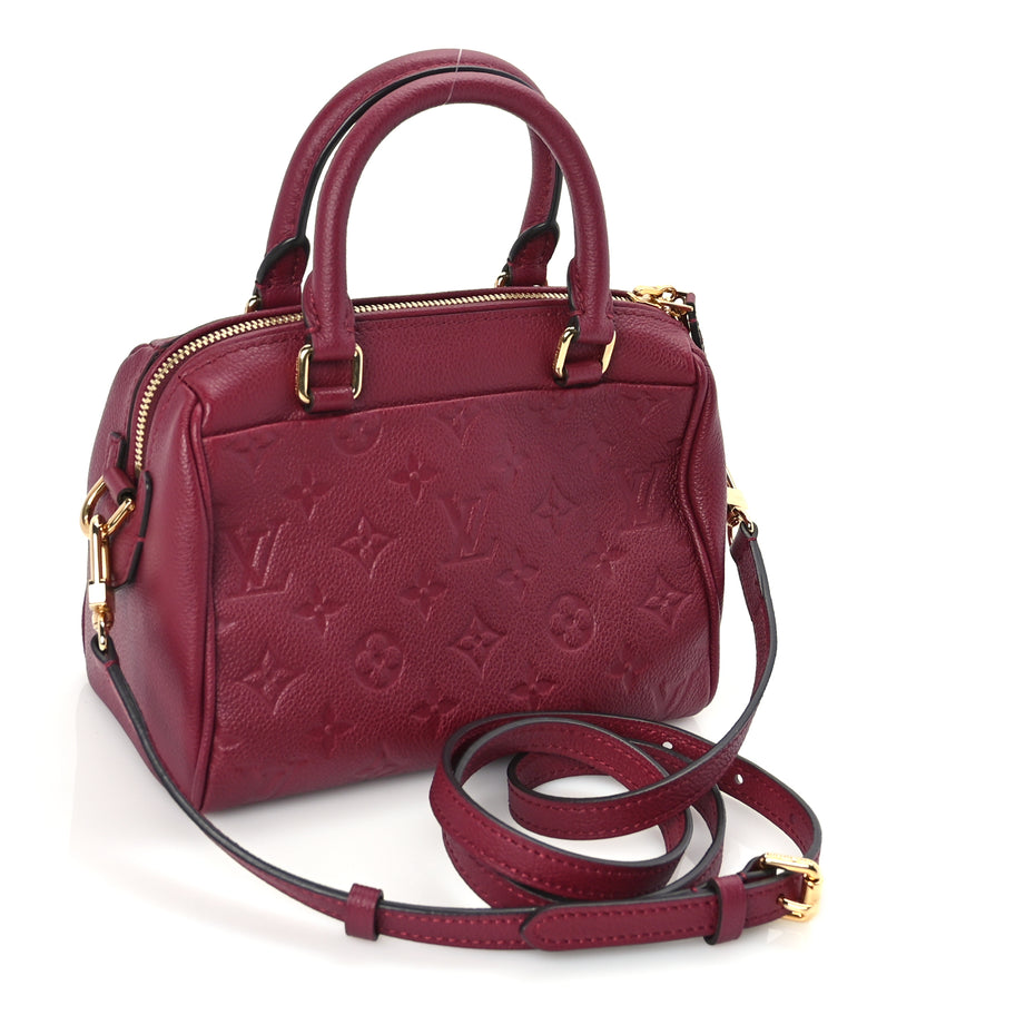 Louis Vuitton Empreinte Speedy Bandouliere 20 NM Raisin Image 2