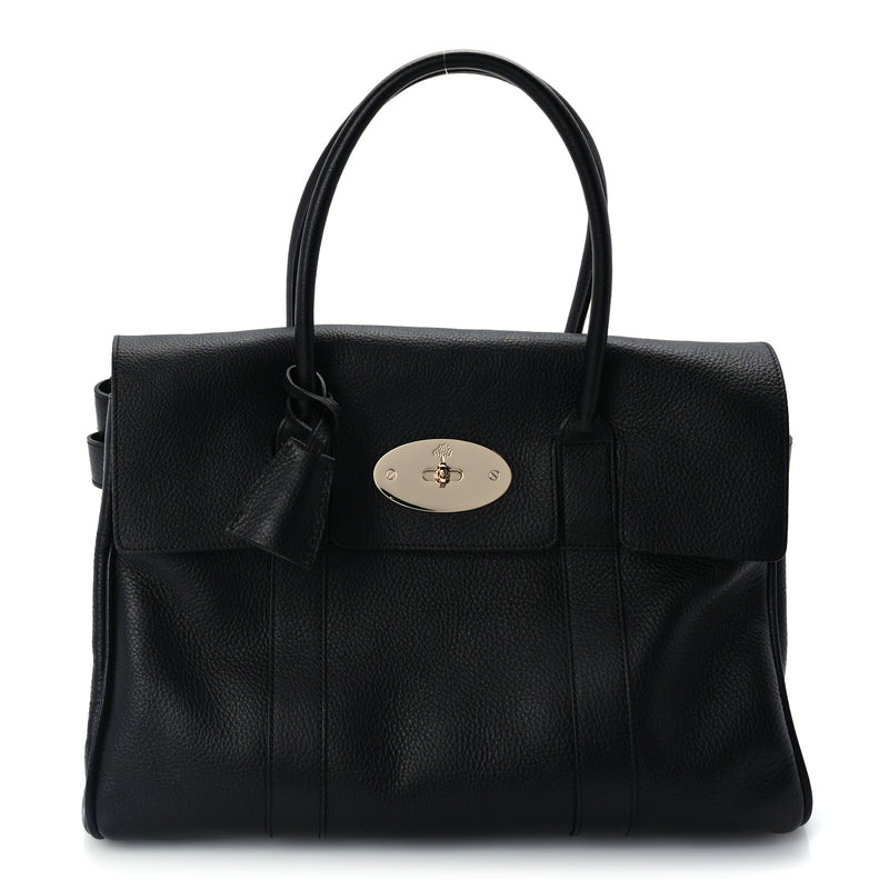  Mulberry Small Classic Grain Bayswater Black