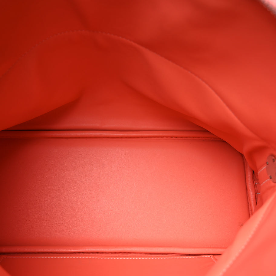Hermes Taurillon Clemence Bolide 31 Crevette Image 4