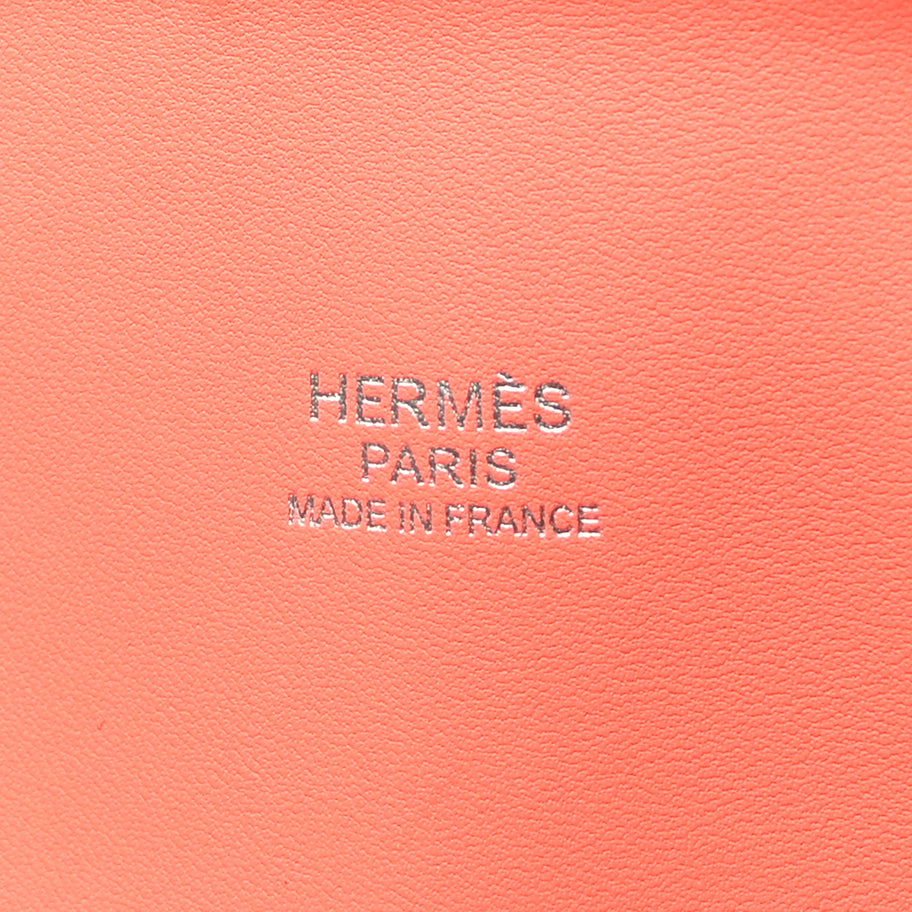 Hermes Taurillon Clemence Bolide 31 Crevette Image 5