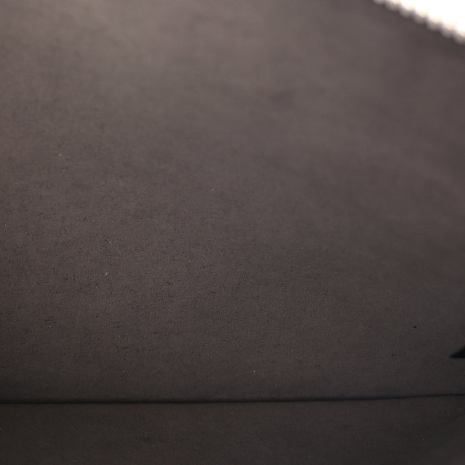 Fendi Cuoio Romano Logo Pouch  Grey Image 5