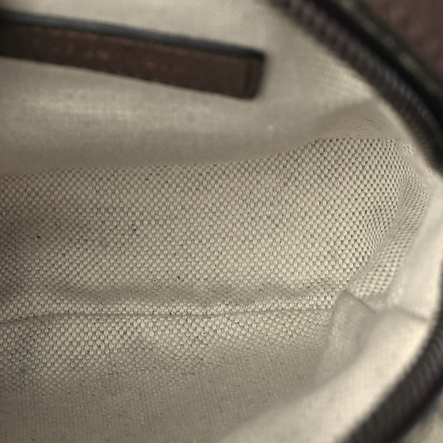 Gucci GG Supreme Monogram Web Mini Ophidia Double Zip Messenger Bag Beige New Acero Image 4