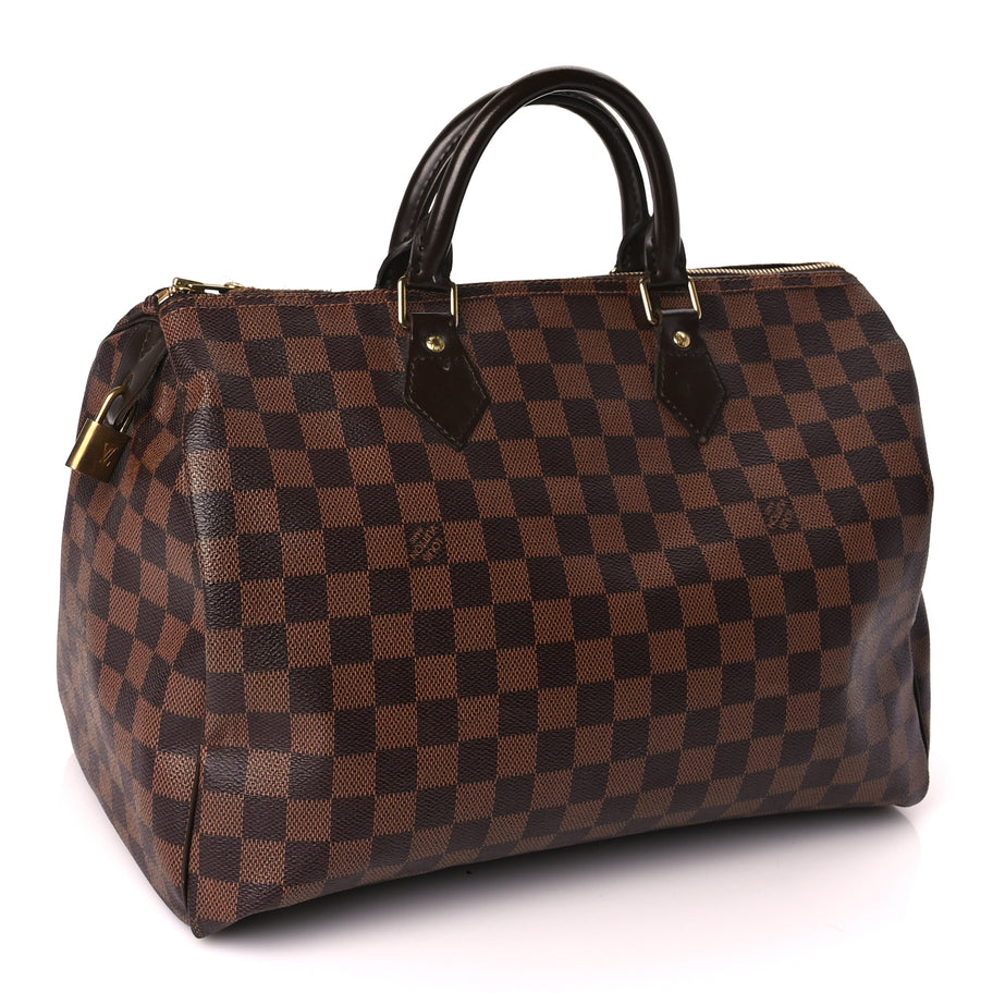Louis Vuitton Damier Ebene Speedy 35 Image 2
