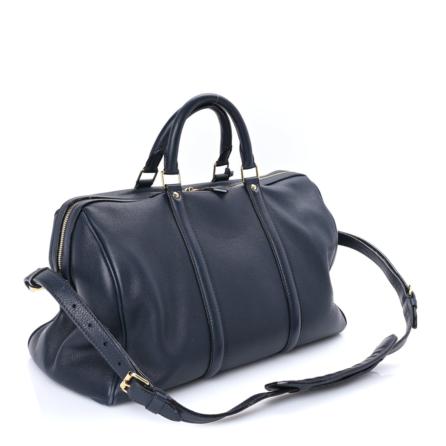 Louis Vuitton Calfskin Sofia Coppola SC Bag MM Blue Image 2