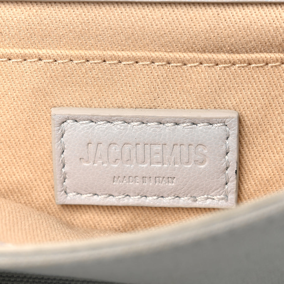 Jacquemus Canvas Le Messageru Bag  Grey Image 5