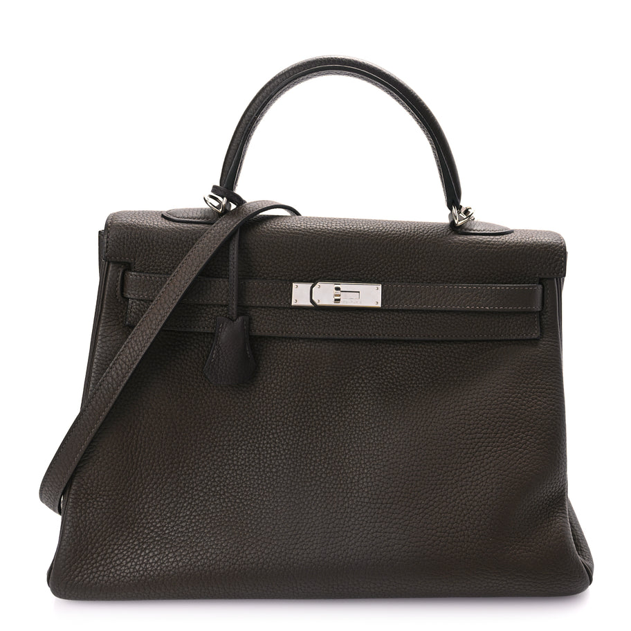Hermes Togo Kelly Retourne 35 Ecorce Image 1