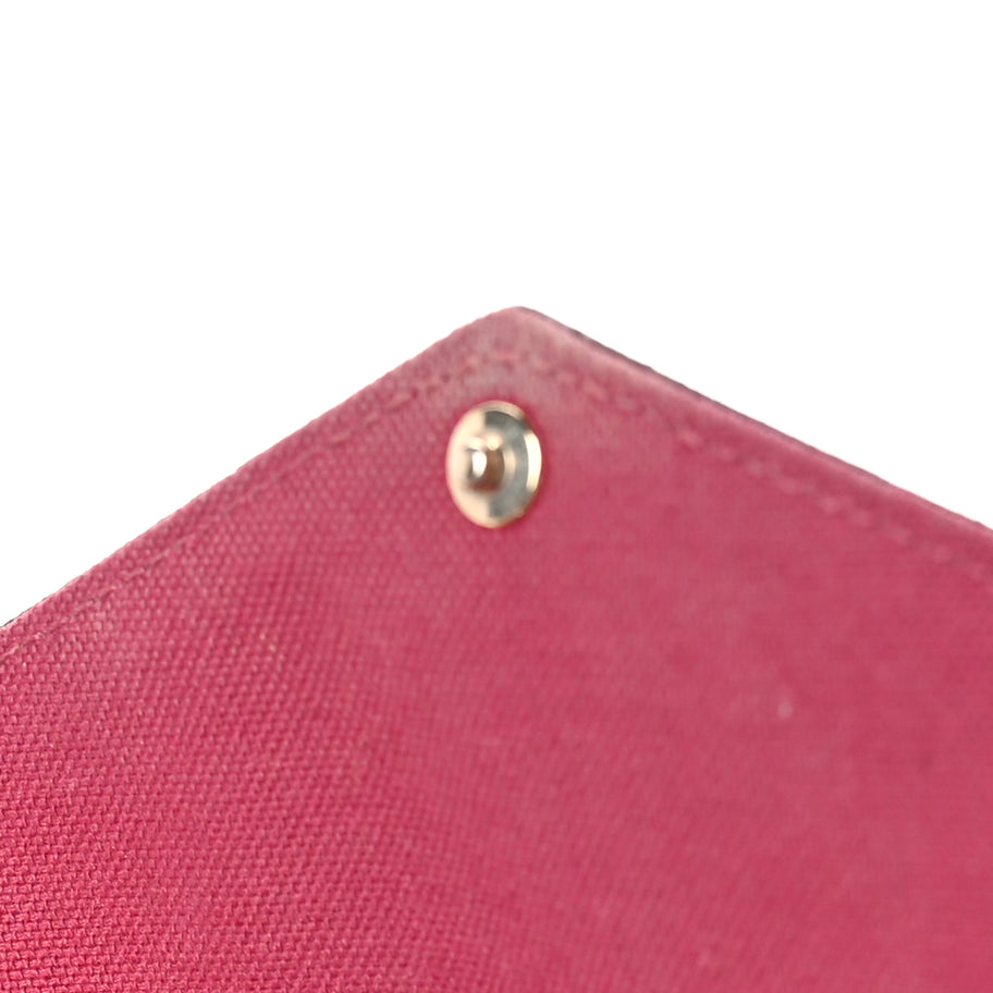 Louis Vuitton Monogram Pochette Felicie Chain Wallet  Fuchsia Image 5