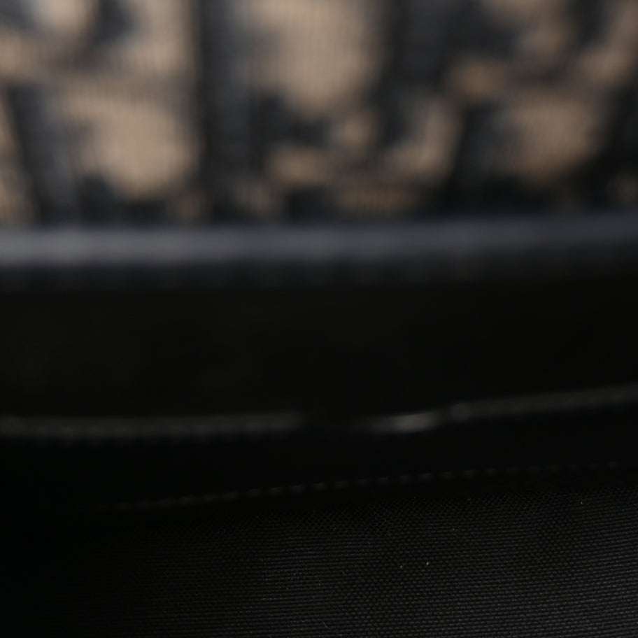 Christian Dior Oblique Medium Bobby Flap Blue Image 4