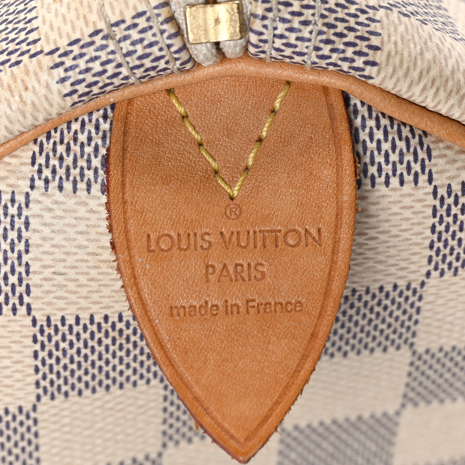 Louis Vuitton Damier Azur Speedy 30 Image 4
