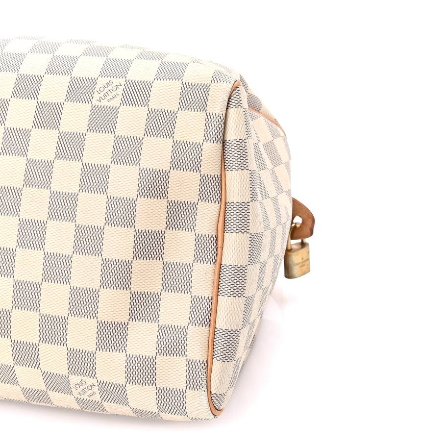 Louis Vuitton Damier Azur Speedy 30 Image 8