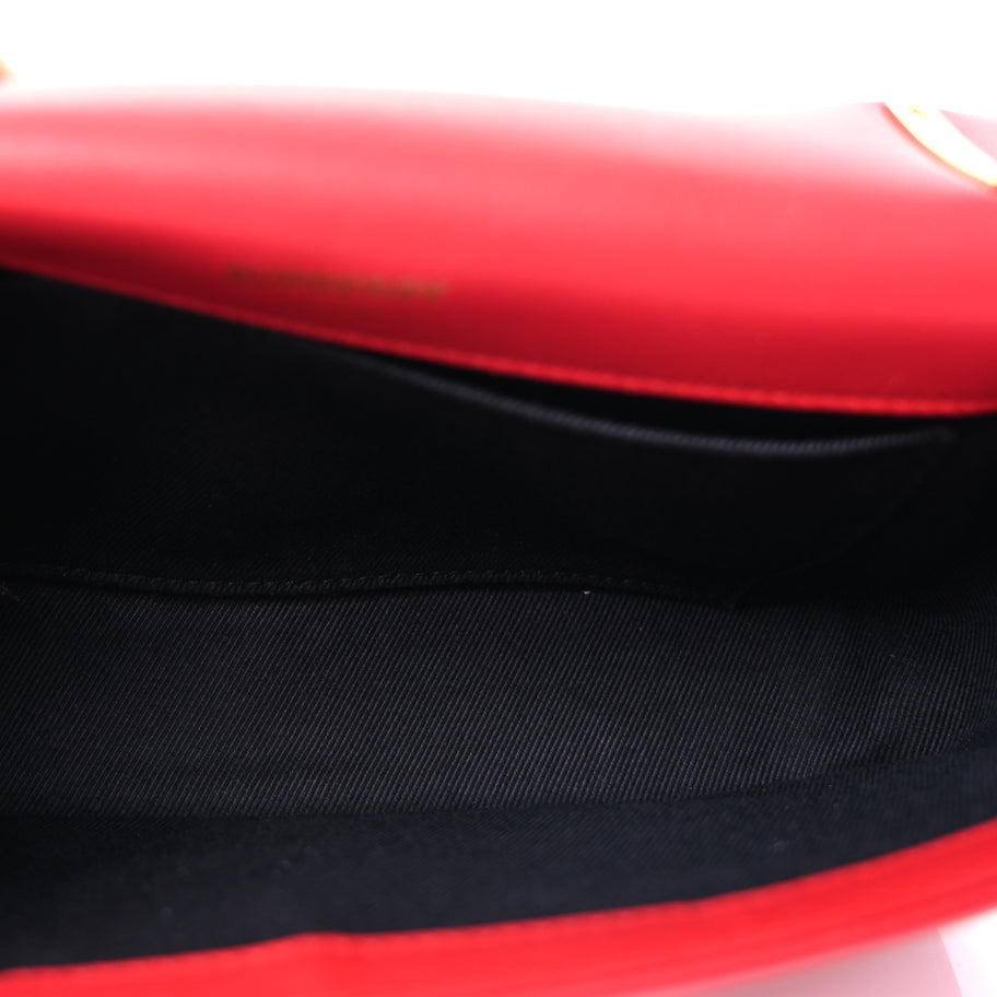 Burberry Lambskin Quilted Small Lola Bag Red Image 4