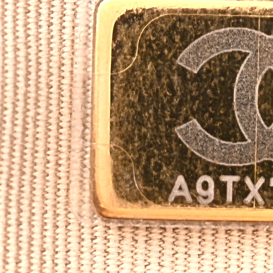 Chanel Shiny Lambskin Quilted Trendy Pockets Hobo Beige Image 6