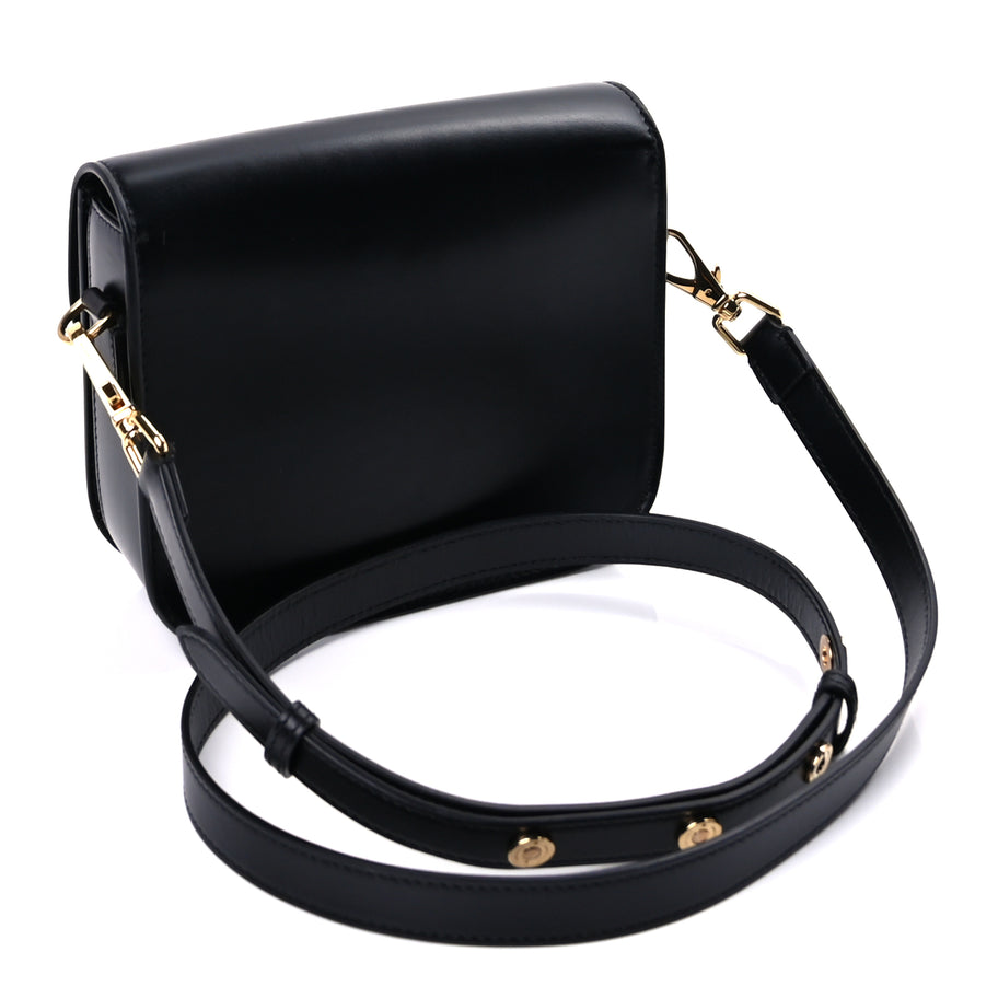 Burberry Calfskin Small Elizabeth Bag  Black Image 2