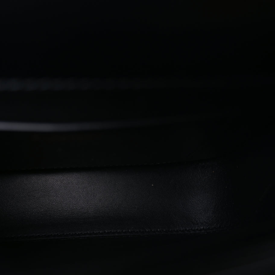 Burberry Calfskin Small Elizabeth Bag  Black Image 4