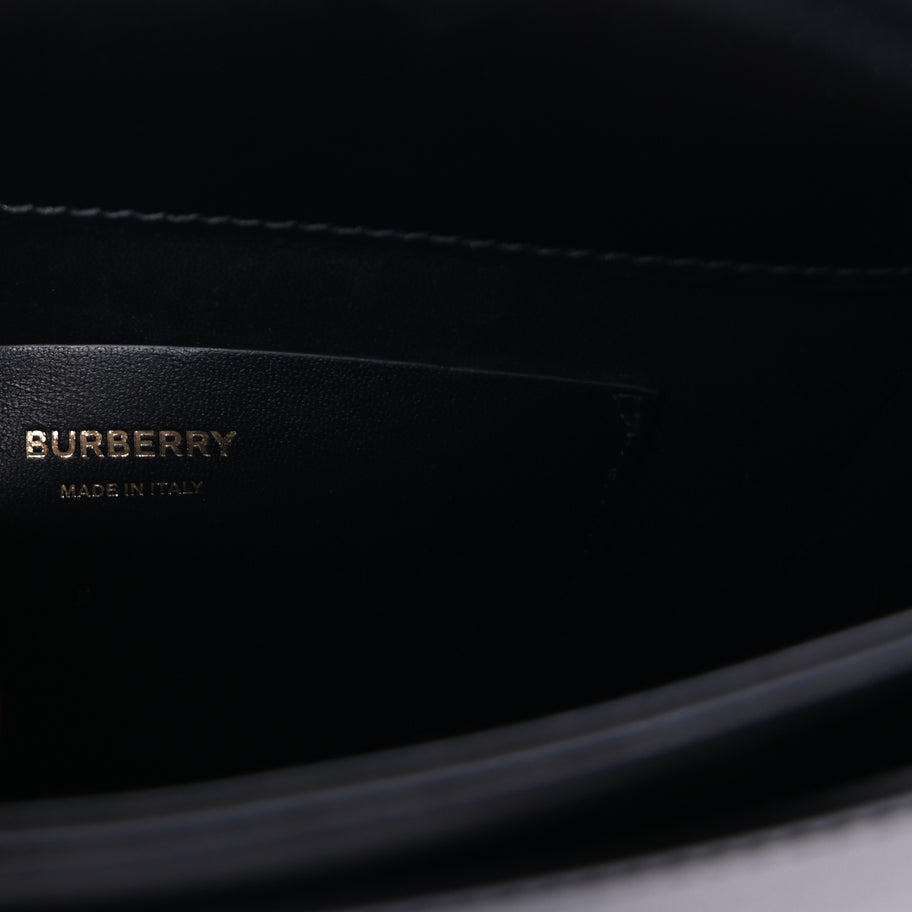Burberry Calfskin Small Elizabeth Bag  Black Image 5