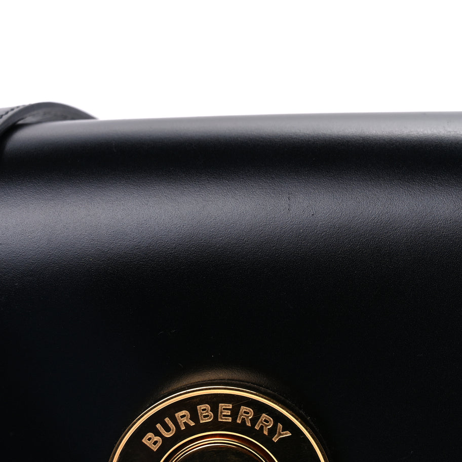 Burberry Calfskin Small Elizabeth Bag  Black Image 6