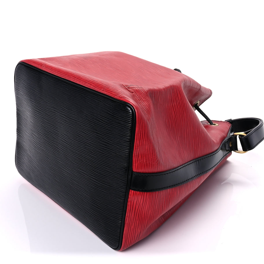 Louis Vuitton Epi Petit Noe  Red Black Image 7