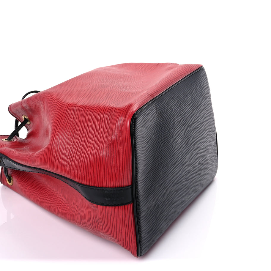 Louis Vuitton Epi Petit Noe  Red Black Image 8