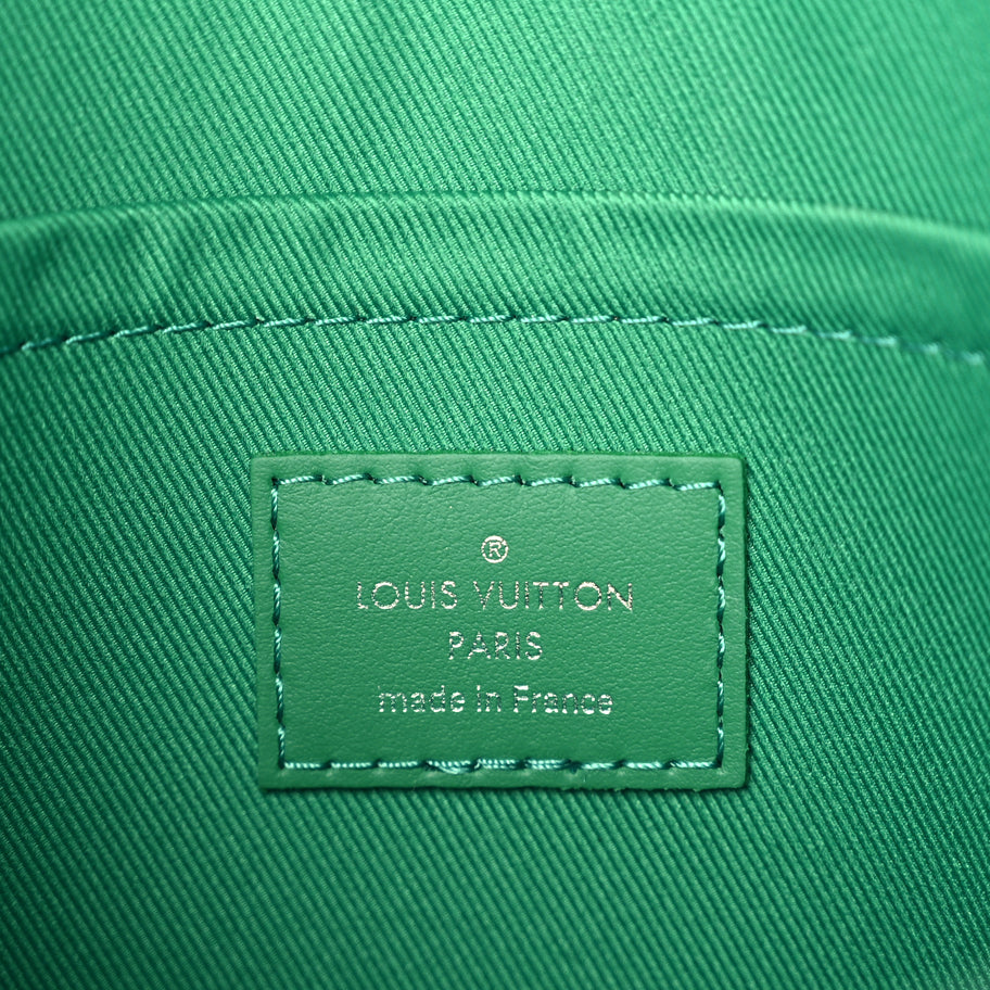 Louis Vuitton Monogram Macassar Pochette Voyage MM Borneo Green Image 5