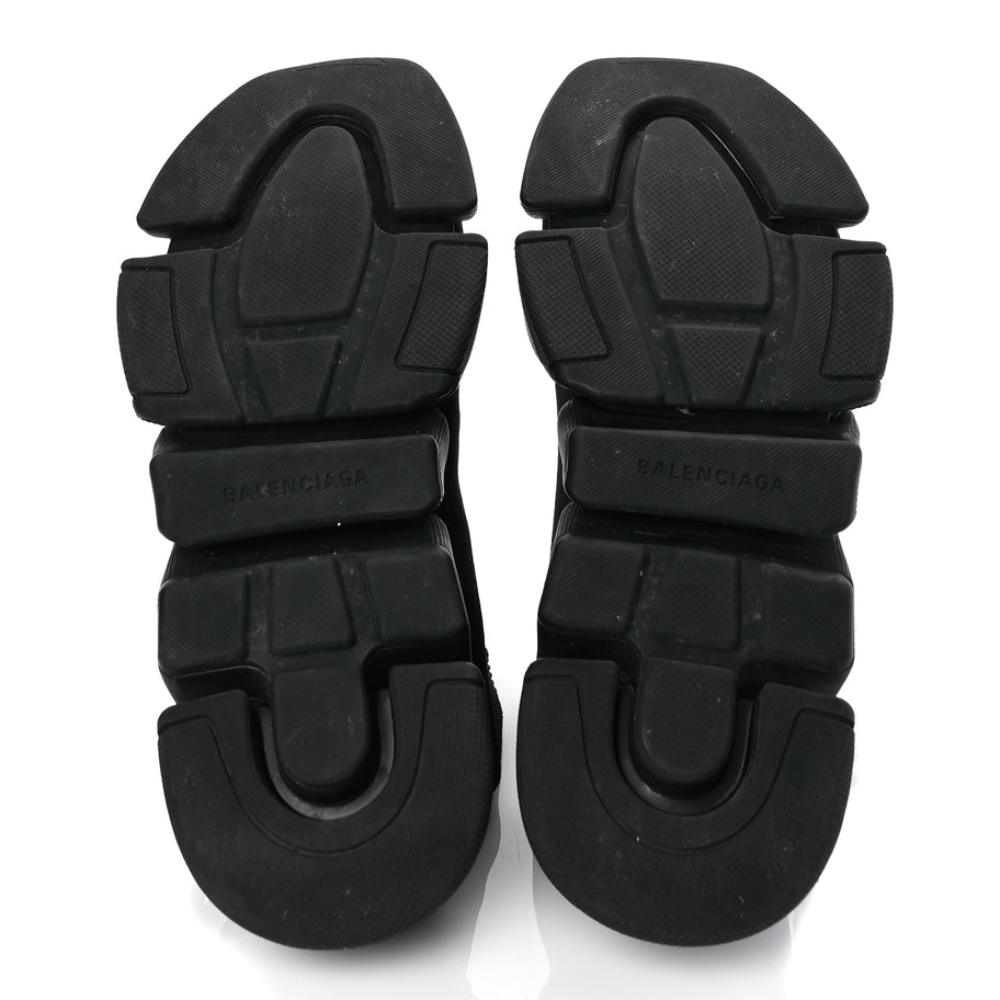 Balenciaga Technical 3D Recycled Knit Mens Speed 2.0 Sneakers Monocolor 43 Black Image 5