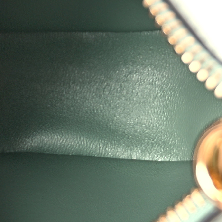 Fendi Vitello Grace New Matte Nano Fendigraphy Hobo Charm Menta Image 4