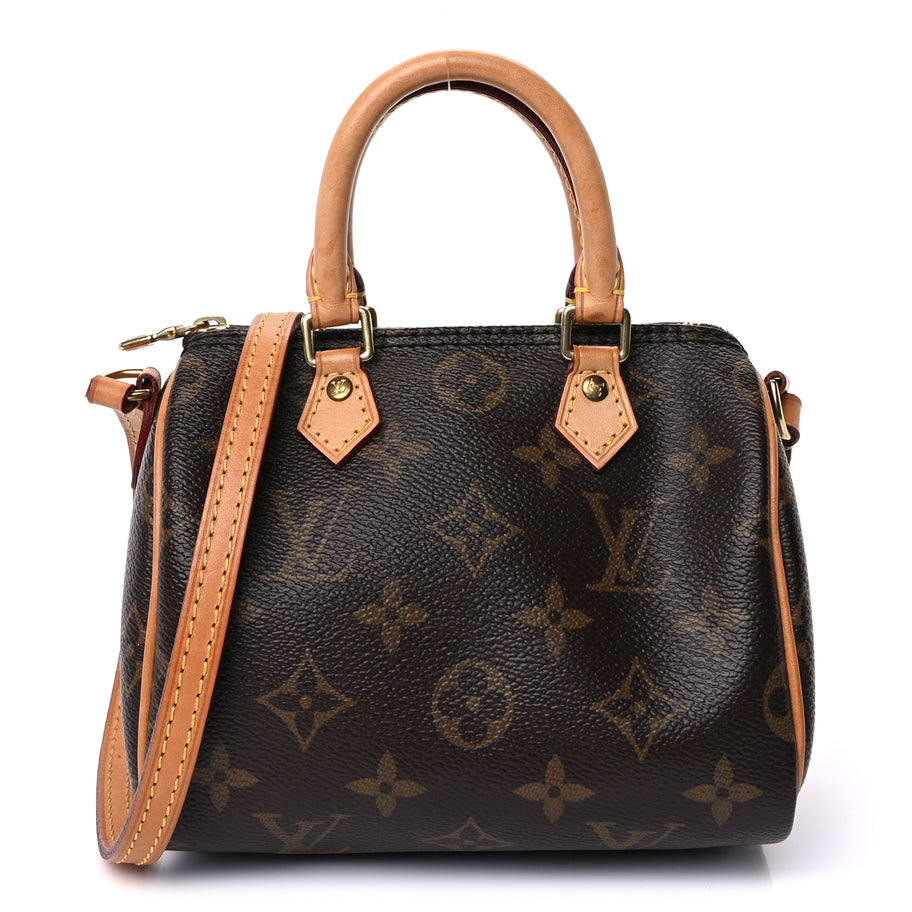 Louis Vuitton Monogram Nano Speedy Bandouliere Image 1