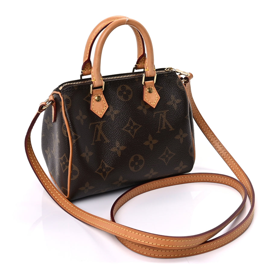 Louis Vuitton Monogram Nano Speedy Bandouliere Image 2